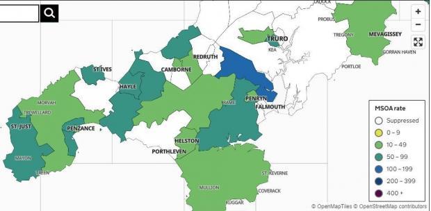 20th December New Covid cases clusters in Cornwall map almost treble in week By Emma Ferguson @PacketEmma New Covid cases clusters in Cornwall map almost treble in week New Covid cases clusters in Cornwall map almost treble in week 69 comments The numbe 20th December New Covid cases clusters in Cornwall map almost treble in week By Emma Ferguson @PacketEmma New Covid cases clusters in Cornwall map almost treble in week New Covid cases clusters in Cornwall map almost treble in week 69 comments The numbe